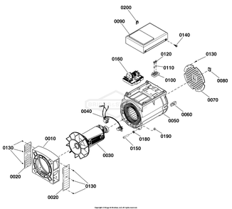 Part Location Diagram of 706987 Briggs and Stratton Rubber cup